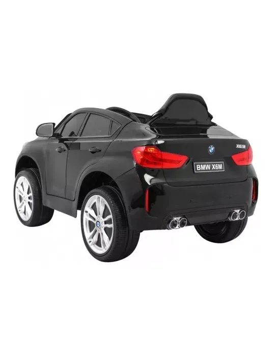 BMW X6M 12V 2.4G BLANCO o NEGRO COCHES ELÉCTRICOS INFANTILES - Patilandia 