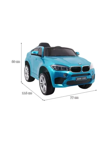 Bambini Auto elettrica BMW X6M Metalizzato - Eleganza e Potenza