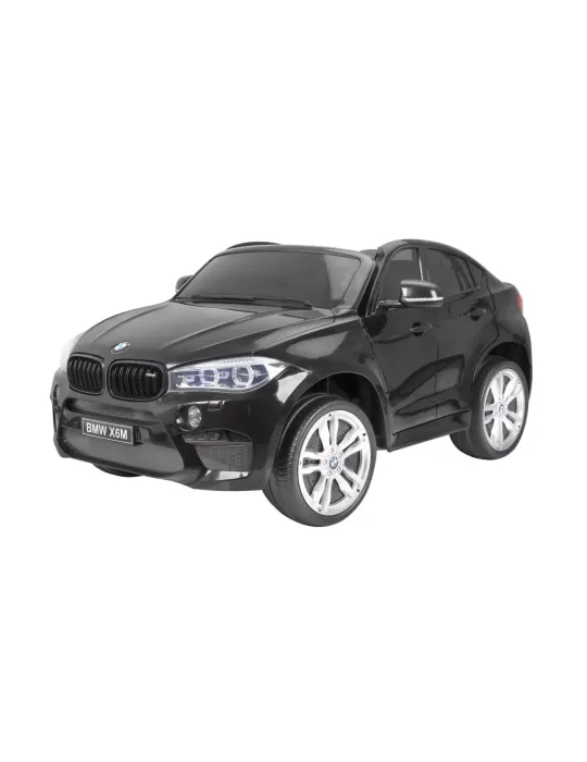 Coche Eléctrico Infantil BMW X6M XXL Blanco - Espacio y Potencia - Biplaza VOITURES ÉLECTRIQUES POUR ENFANTS - Patilandia 