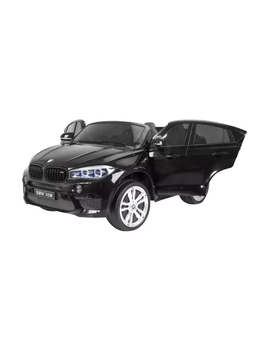 Coche Eléctrico Infantil BMW X6M XXL Blanco - Espacio y Potencia - Biplaza AUTO ELETTRICHE PER BAMBINI - Patilandia 