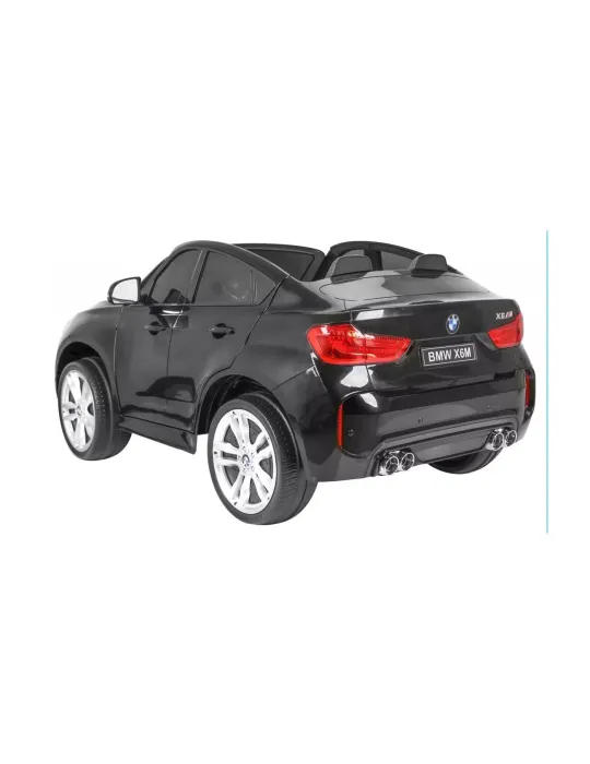 Coche Eléctrico Infantil BMW X6M XXL Blanco - Espacio y Potencia - Biplaza AUTO ELETTRICHE PER BAMBINI - Patilandia 