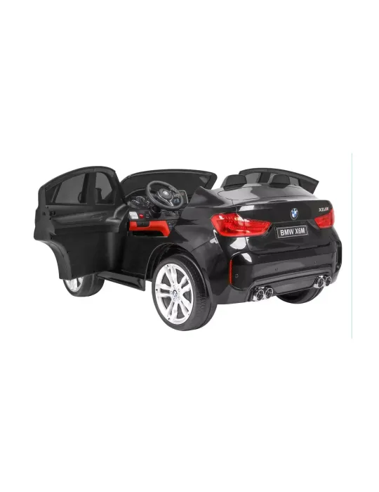 Coche Eléctrico Infantil BMW X6M XXL Blanco - Espacio y Potencia - Biplaza VOITURES ÉLECTRIQUES POUR ENFANTS - Patilandia 