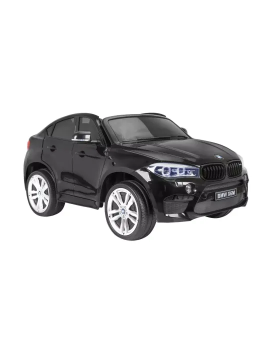 Coche Eléctrico Infantil BMW X6M XXL Blanco - Espacio y Potencia - Biplaza AUTO ELETTRICHE PER BAMBINI - Patilandia 