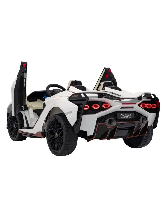 Sport auto elettrica per bambini LAMBORGHINI SIAN 24V Biplaza Lamborghini 5 - Patilandia 