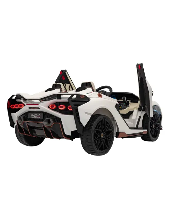 Sport auto elettrica per bambini LAMBORGHINI SIAN 24V Biplaza Lamborghini 7 - Patilandia 