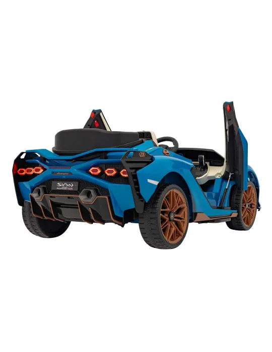 Sport auto elettrica per bambini LAMBORGHINI SIAN 24V Biplaza