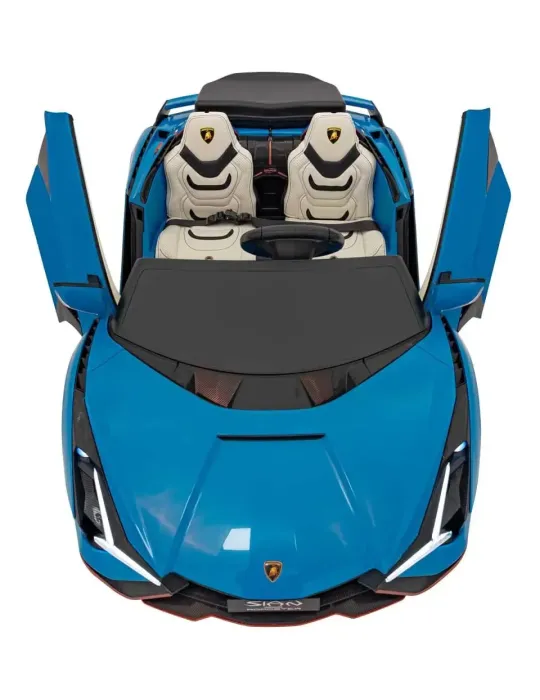 Coche eléctrico infantil deportivo LAMBORGHINI SIAN 24V Biplaza