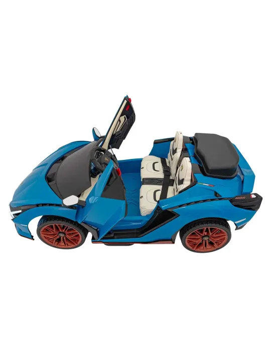 Coche eléctrico infantil deportivo LAMBORGHINI SIAN 24V Biplaza