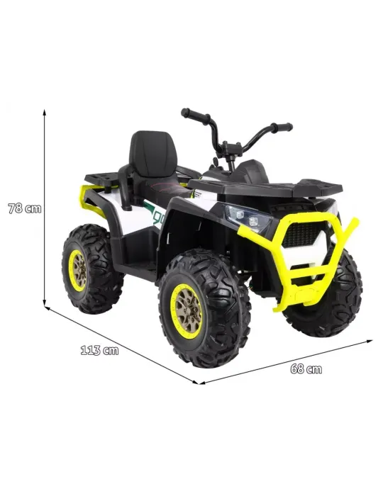 Quad Electrico Infantil ATV Desert 4x4 com controle remoto