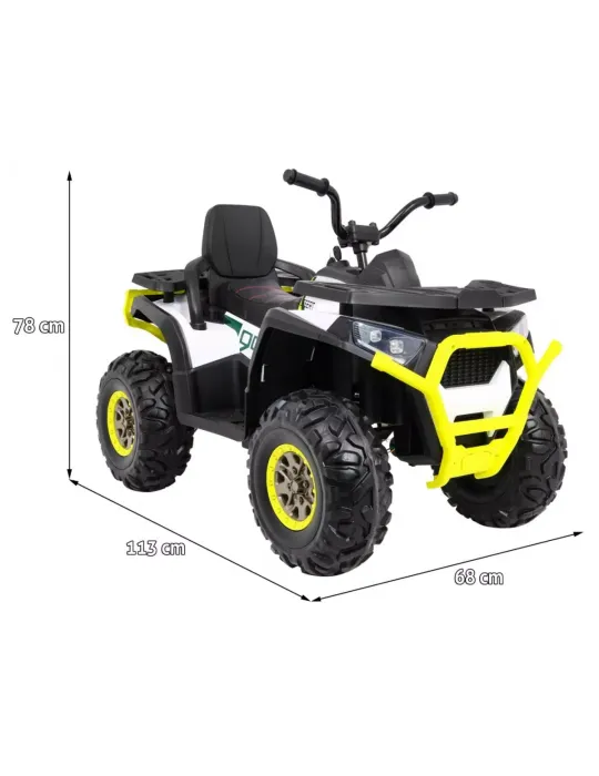 Quad Eléctrico Infantil ATV Desert 4x4 con Mando a Distancia