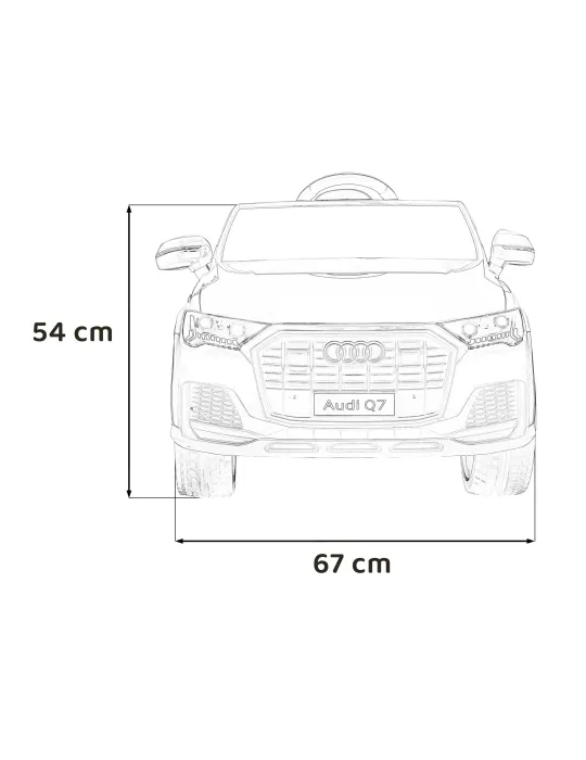 Audi Q7 NEW LIFT - Condução Infantil de Luxo e Segurança