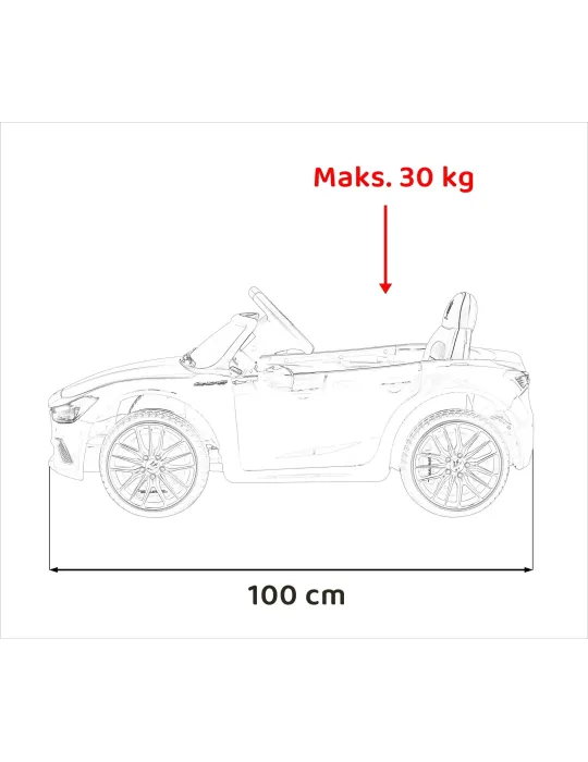 Coche Eléctrico Infantil Maserati Ghibli Monoplaza