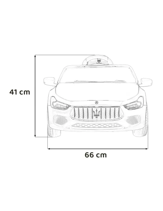 Maserati Ghibli - Conducción Infantil de Lujo y Seguridad