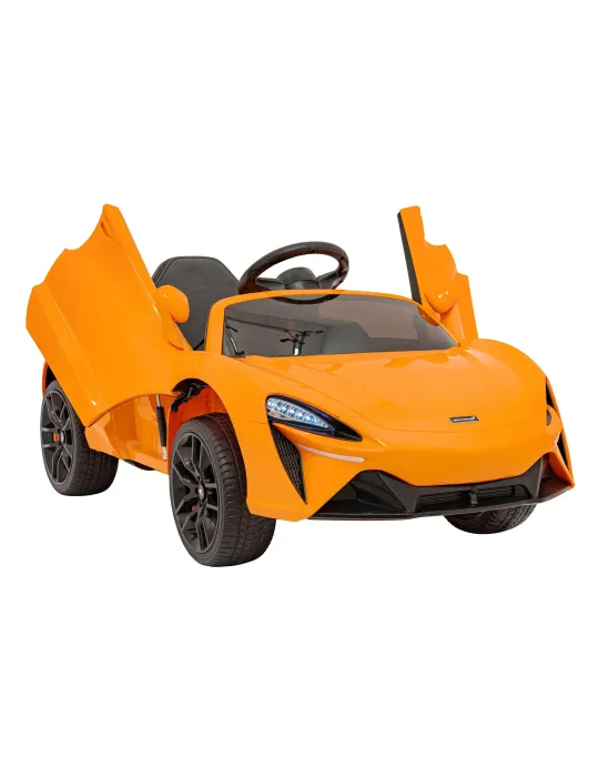 Carro elétrico infantil MP3 de assento único Mclaren Artura CARROS ELÉTRICOS INFANTIS - Patilandia 