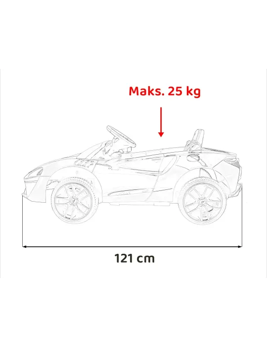 McLaren Artura - Condução de Luz e Segurança Infantil