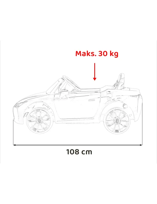 Lexus LC500 - Illuminazione per bambini e guida di sicurezza