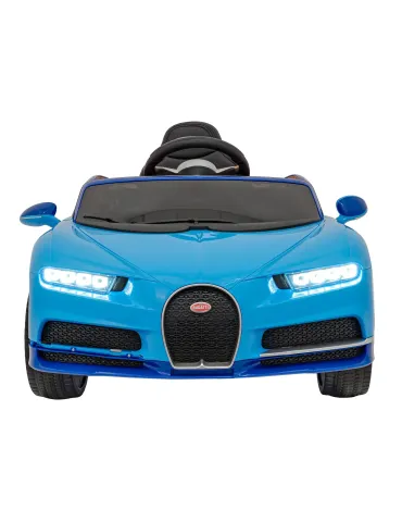 Bugatti Chiron 12V Children's Electric Car 日本語 Controle parental e luzes LED