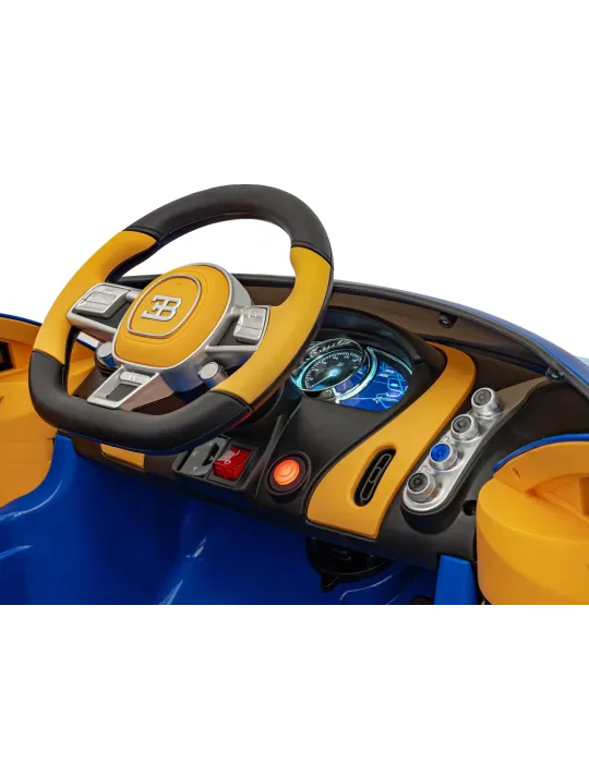 Bugatti Chiron 12V Coche Eléctrico Infantil | Control Parental y Luces LED COCHES ELÉCTRICOS INFANTILES - Patilandia 