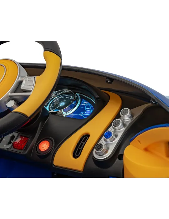 Bugatti Chiron 12V Auto elettrica per bambini |Controllo genitoriale e luci LED AUTO ELETTRICHE PER BAMBINI - Patilandia 