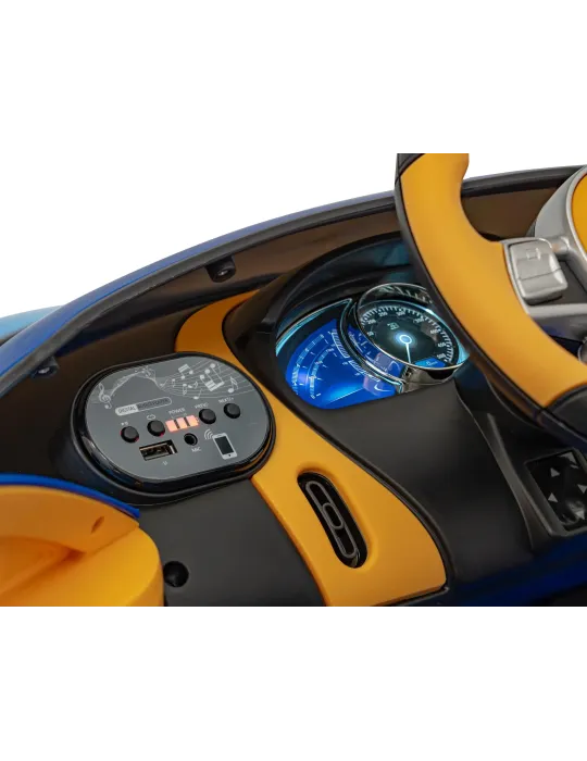 Bugatti Chiron 12V Auto elettrica per bambini |Controllo genitoriale e luci LED AUTO ELETTRICHE PER BAMBINI - Patilandia 