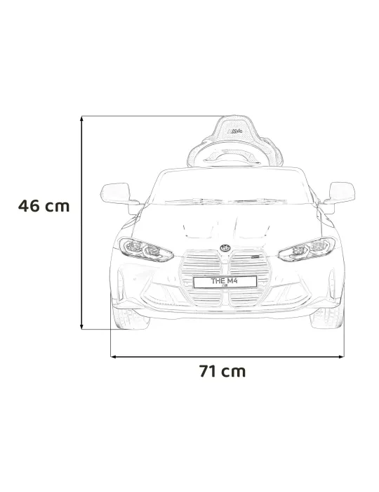 BMW M4 - Illuminazione per bambini e sicurezza