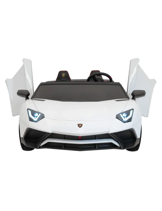 Lamborghini Para niños Aventador SV Biplaza STRONG aguanta 100kg COCHES ELÉCTRICOS INFANTILES - Patilandia 