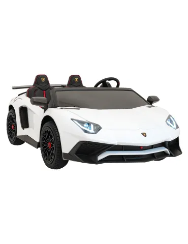 Lamborghini Para niños Aventador SV Biplaza STRONG aguanta 100kg