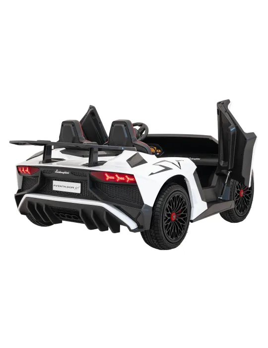 Lamborghini Para niños Aventador SV Biplaza STRONG aguanta 100kg COCHES ELÉCTRICOS INFANTILES - Patilandia 