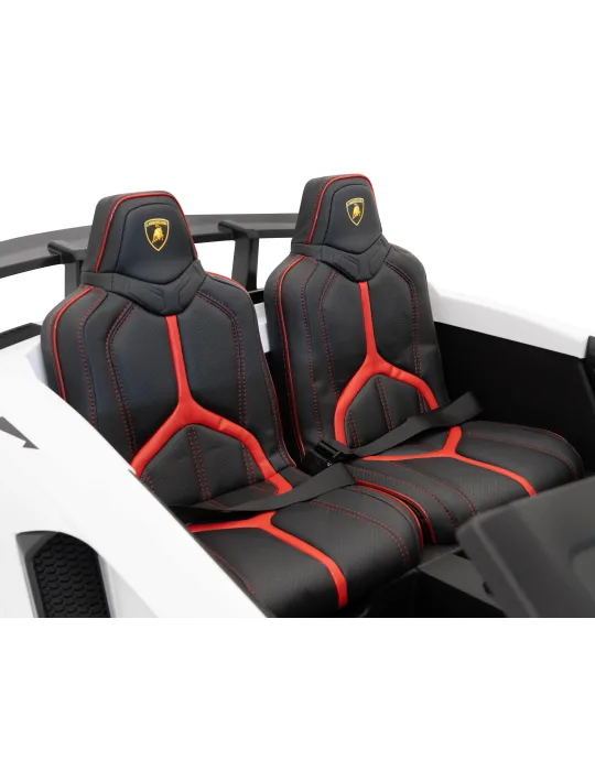 Lamborghini Para niños Aventador SV Biplaza STRONG aguanta 100kg COCHES ELÉCTRICOS INFANTILES - Patilandia 