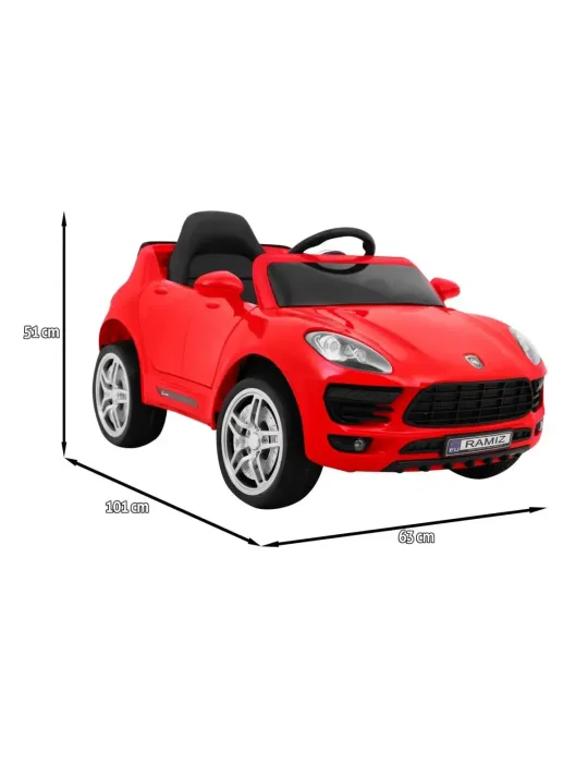 Coche Eléctrico Infantil Turbo-S Monoplaza MP3 COCHES ELÉCTRICOS INFANTILES - Patilandia 