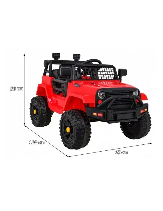 Jeep Eléctrico Infantil Dark Night Monoplaza TODOTERRENO INFANTIL - Patilandia 