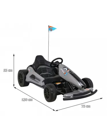 SPEED 7 DRIFT KING 24V Kart elettrico per bambini