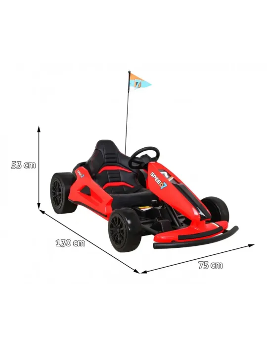 Veículo SPEED 7 DRIFT KING - Luz e Segurança Infantil condução