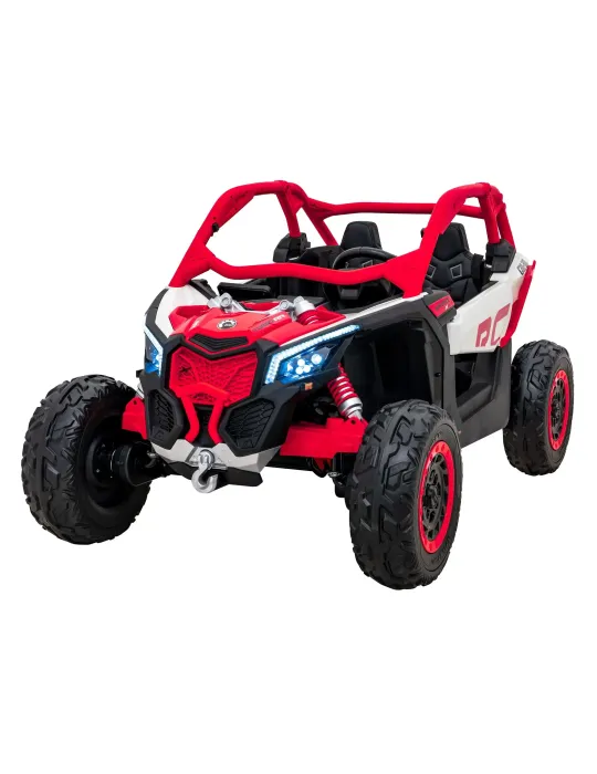 Buggy électrique pour enfants biplace Maverick Turbo RR 24V QUADS POUR LES ENFANTS - Patilandia 