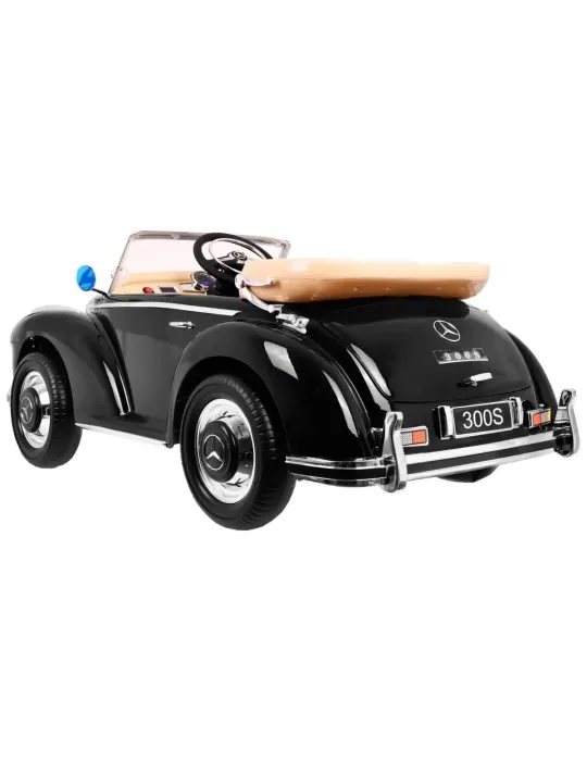 BÉBÉ VOITURE MERCEDES BENZ 12V 300 NOIR VOITURES ÉLECTRIQUES POUR ENFANTS - Patilandia 