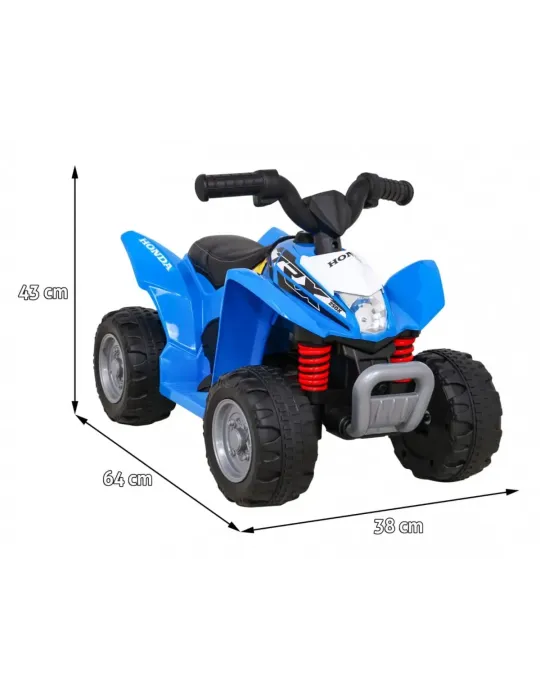 Quad Honda 250X TRX 6V - Diversión y Seguridad para Niños