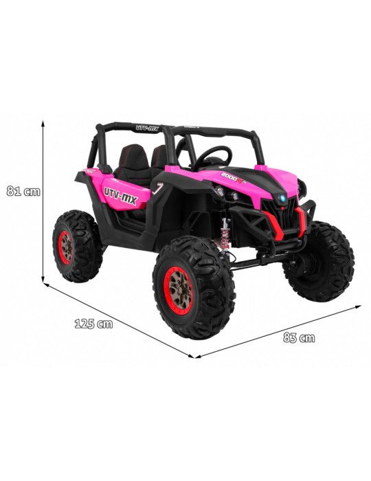 QUAD ELÉCTRICO INFANTIL 4x4 UTV RSX 2000 24V QUAD ELÉCTRICO INFANTIL - Patilandia 