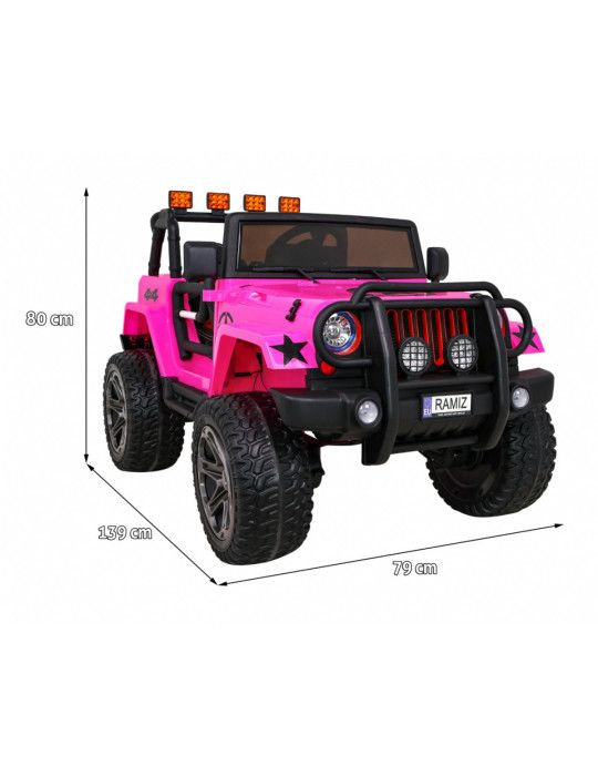 【JEEP ELETTRICA PER BAMBINI 4X4 】✅ 4 RUOTE MOTRICI,