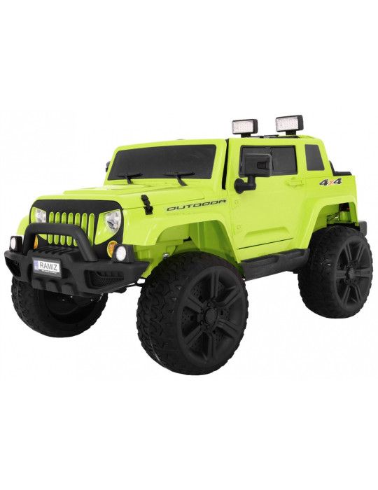 Mighty Jeep 4x4 Δ Car Eléctrico Infantil Biplaza 12V