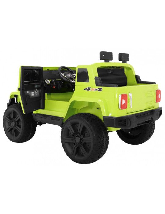 Mighty Jeep 4x4 Δ Car Eléctrico Infantil Biplaza 12V