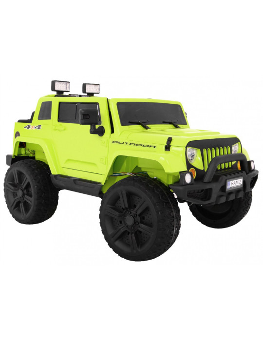 Mighty Jeep 4x4 Δ Car Eléctrico Infantil Biplaza 12V