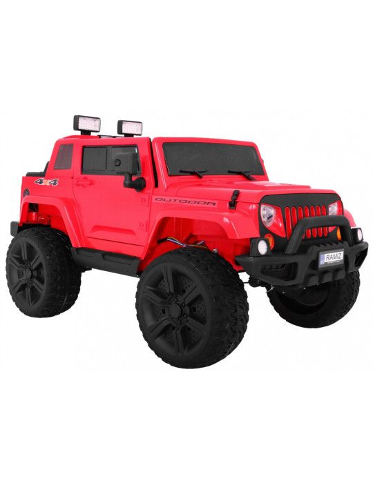 Mighty Jeep 4x4 Русский Children's Offshore Biplaza 12V Off-road - Patilandia 