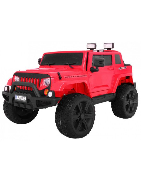 Potente Jeep 4x4 |SUV per bambini a due posti 12V VEICOLO FUORISTRADA PER BAMBINI - Patilandia 