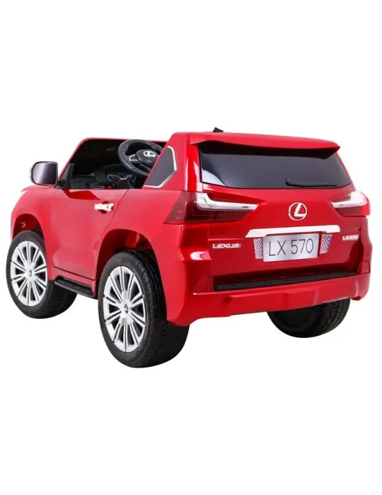 VOITURE ÉLECTRIQUE ENFANT LEXUS 570 12V 2.4 G MP4 [product.brand] 40 - Patilandia 