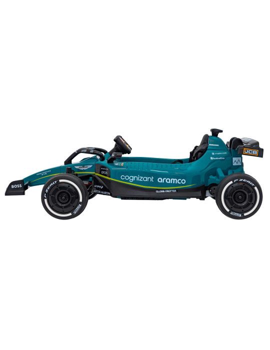 Coche eléctrico infantil Formula 1 Aston Martin Aramco 24V AUTO ELETTRICHE PER BAMBINI - Patilandia 