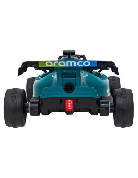 Coche eléctrico infantil Formula 1 Aston Martin Aramco 24V VOITURES ÉLECTRIQUES POUR ENFANTS - Patilandia 