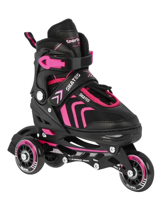 Patines Skates 4 en 1 Rosa PATINAÇÃO - Patilandia 