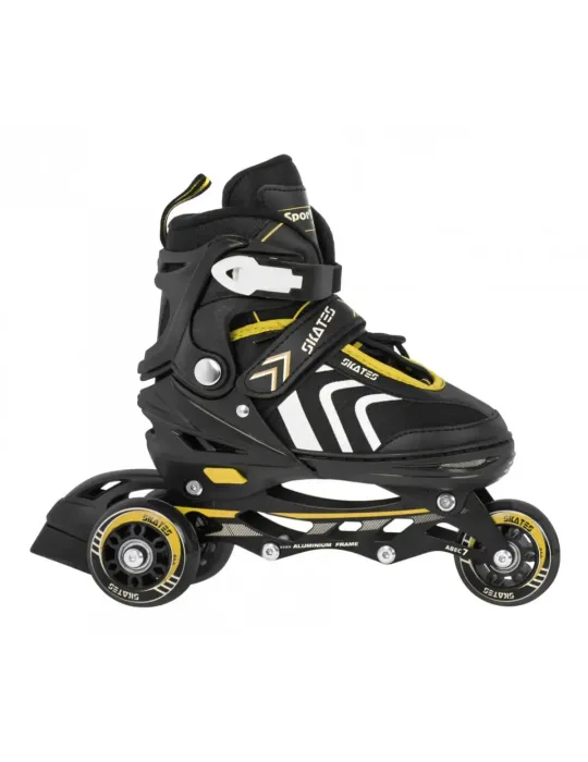 Skates 4 en 1 con Ajuste de Talla Color Amarillo [product.brand] 12 - Patilandia 