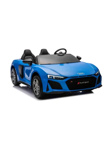 Auto elettrica Audi Spyder R8 Ascensore Biplaza Strong 100kg 24V 200W