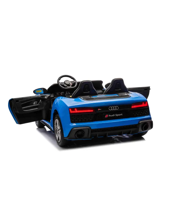 Audi Spyder R8 Lift Auto elettrica a due posti potente da 100 kg 24 V 200 W AUTO ELETTRICHE PER BAMBINI - Patilandia 